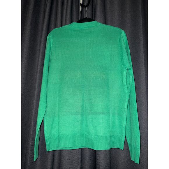 Ugly Christmas Sweater Xmas Size Medium Elf - Picture 3 of 3